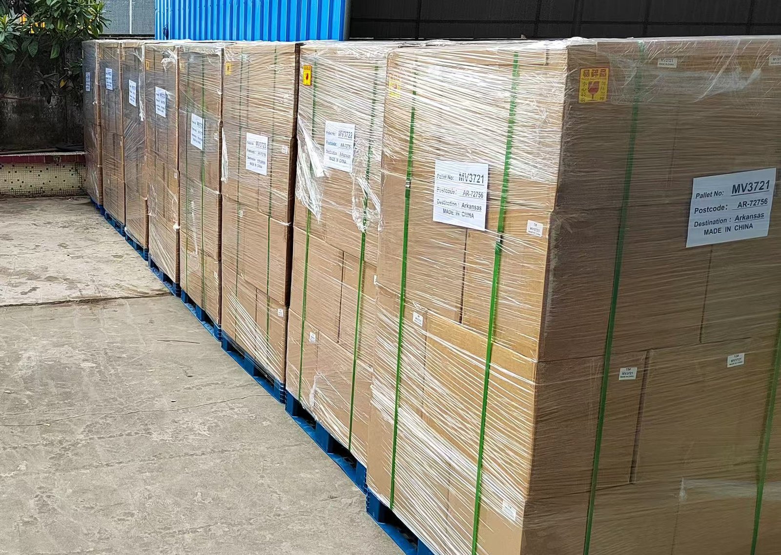 CloverGlass packaging process