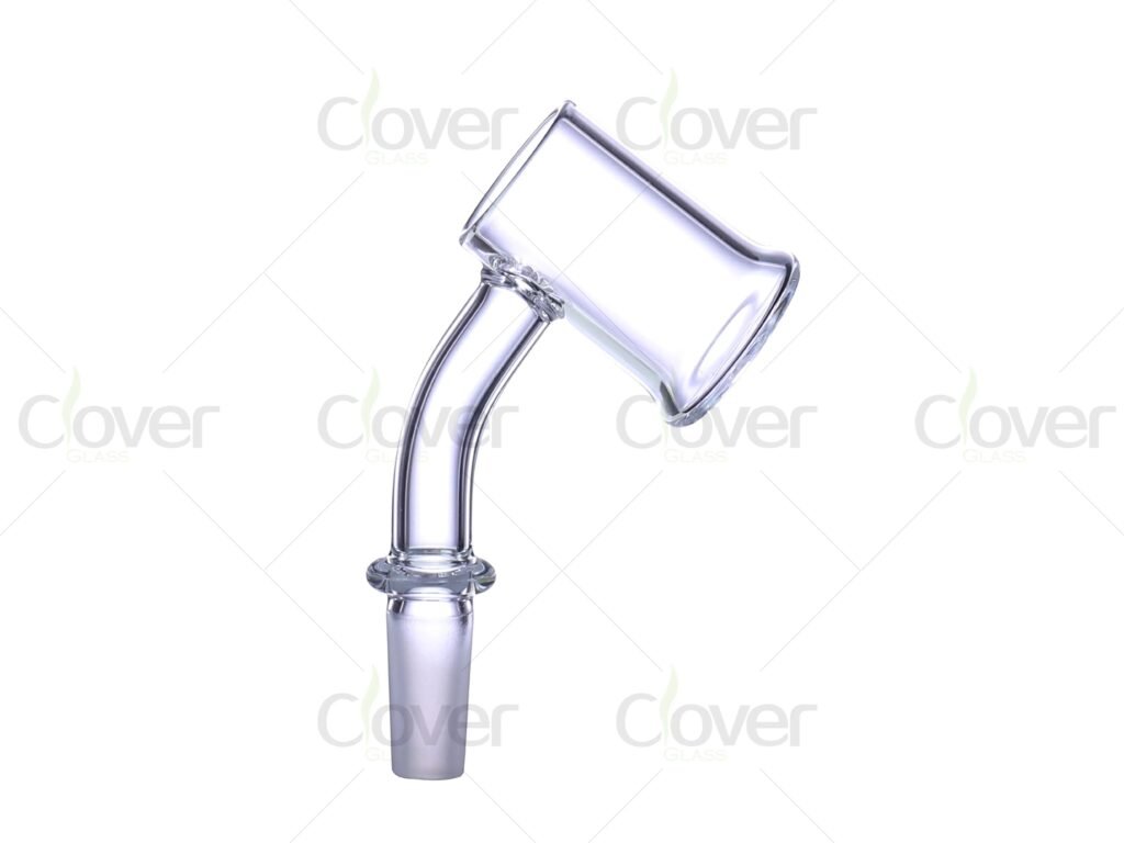 Quartz Banger 25mm OD, 2.5mm Thickness, Seamless Joint - 6pcs Display Pack