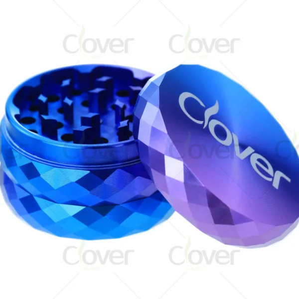 Wholesale aluminum herb grinders, 4-piece design, sharp teeth, bulk grinders for distributors and smoke shops.