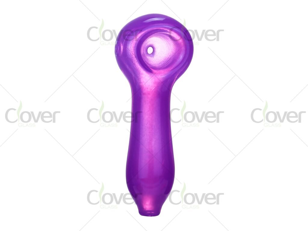 4.13 Inch Glass Hand Pipe – Smooth Design with Vibrant Color Selection