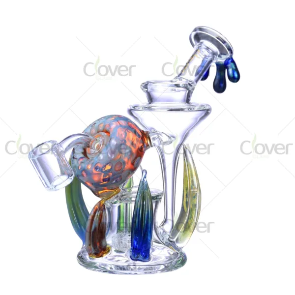 Glass water pipes WPE-709