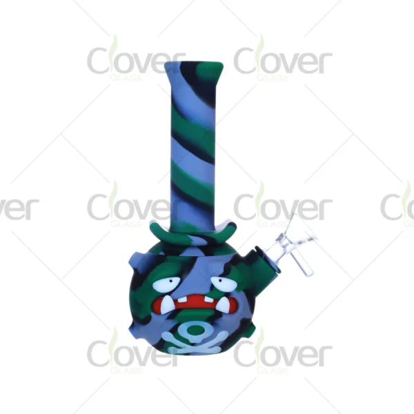 Glow-in-the-Dark Silicone Bong – Durable, Fun, and Unbreakable
