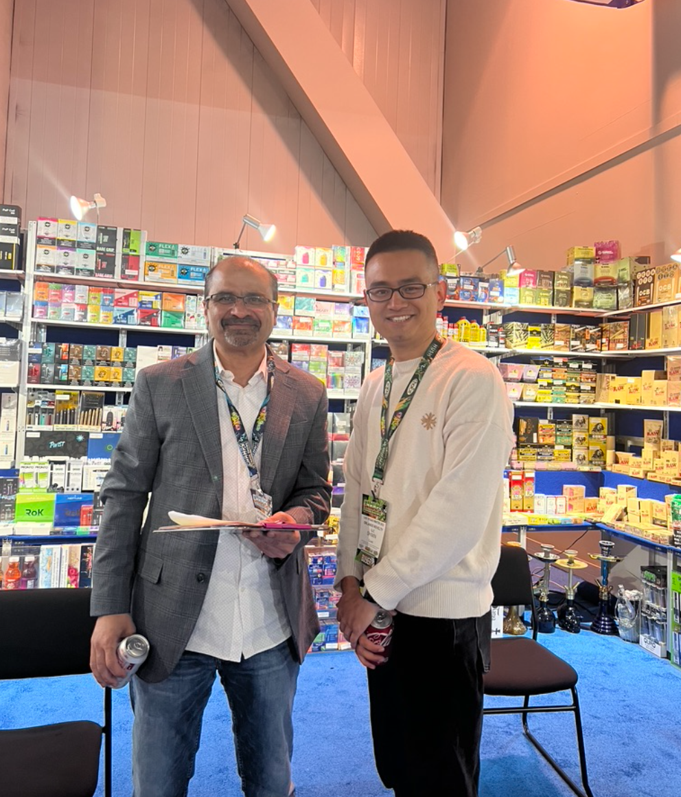 CloverGlass at trade show