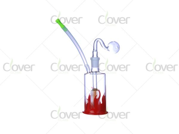 5-Inch Mixed Color Oil Burner Pipe | Durable Borosilicate Glass for Concentrates - Image 2