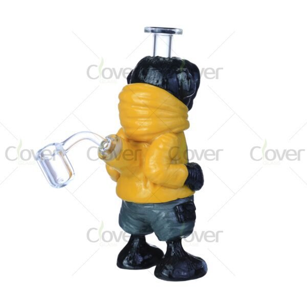 Glow in the Dark Monkey Glass Bong – Cartoon Novelty Dab Rig