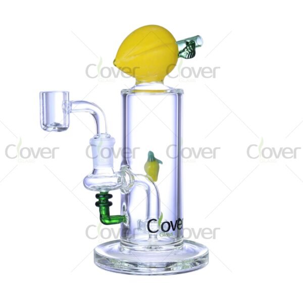 7.87″ Chili Pepper Dab Rig – Novelty Glass Water Pipe with Colored Perc | Clover Glass