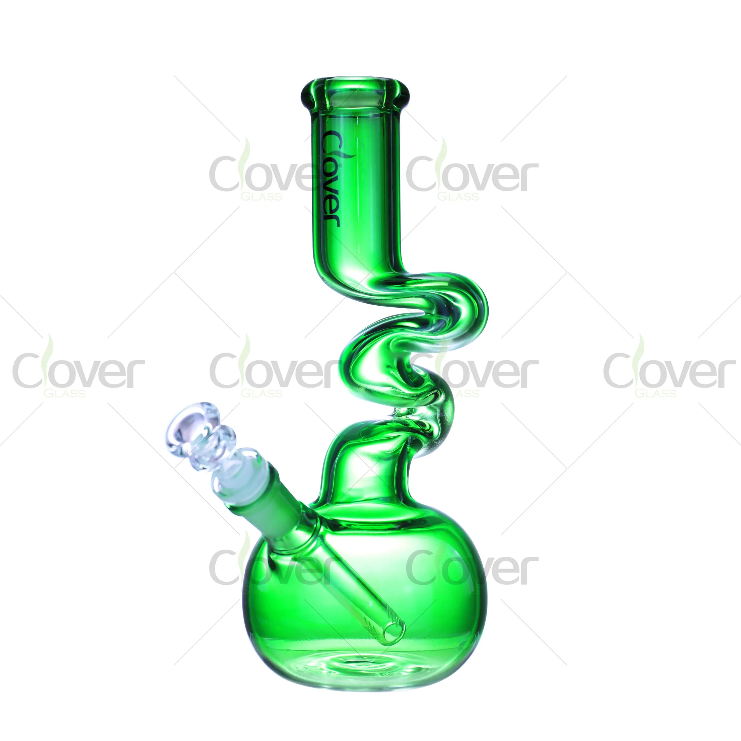 Wholesale classic Zong‑style bong – iconic Z‑bend glass water pipe