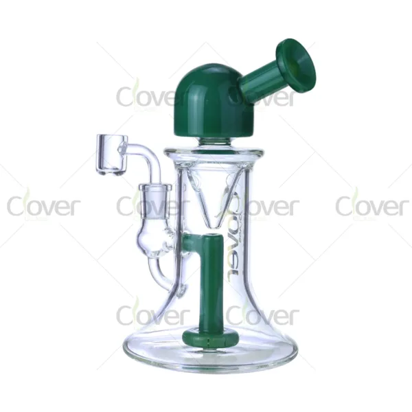 8.26 Inch Recycler Dab Rig with 14mm Female Joint | 5mm Borosilicate Glass