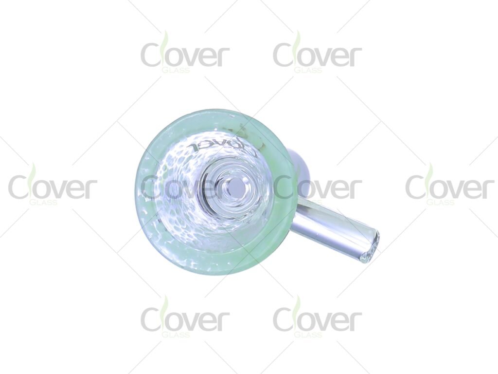 Hammer Texture 14mm Glass Bowl for Bongs | Premium Mix Color Replacement Bowl by Clover Glass
