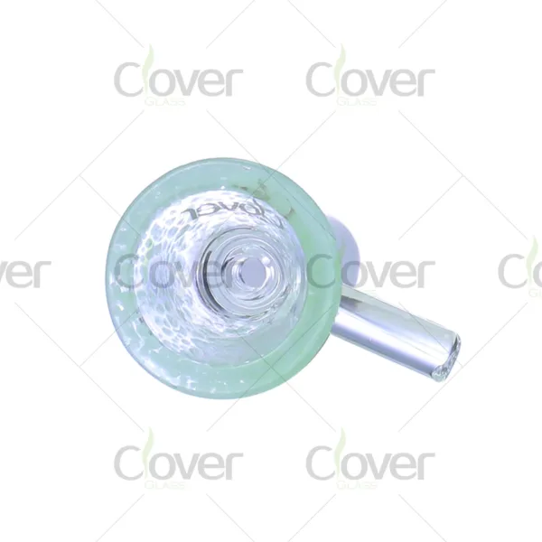 Hammer texture 14mm glass bowl for bongs, mix color replacement bowl head for water pipes, wholesale by Clover Glass.