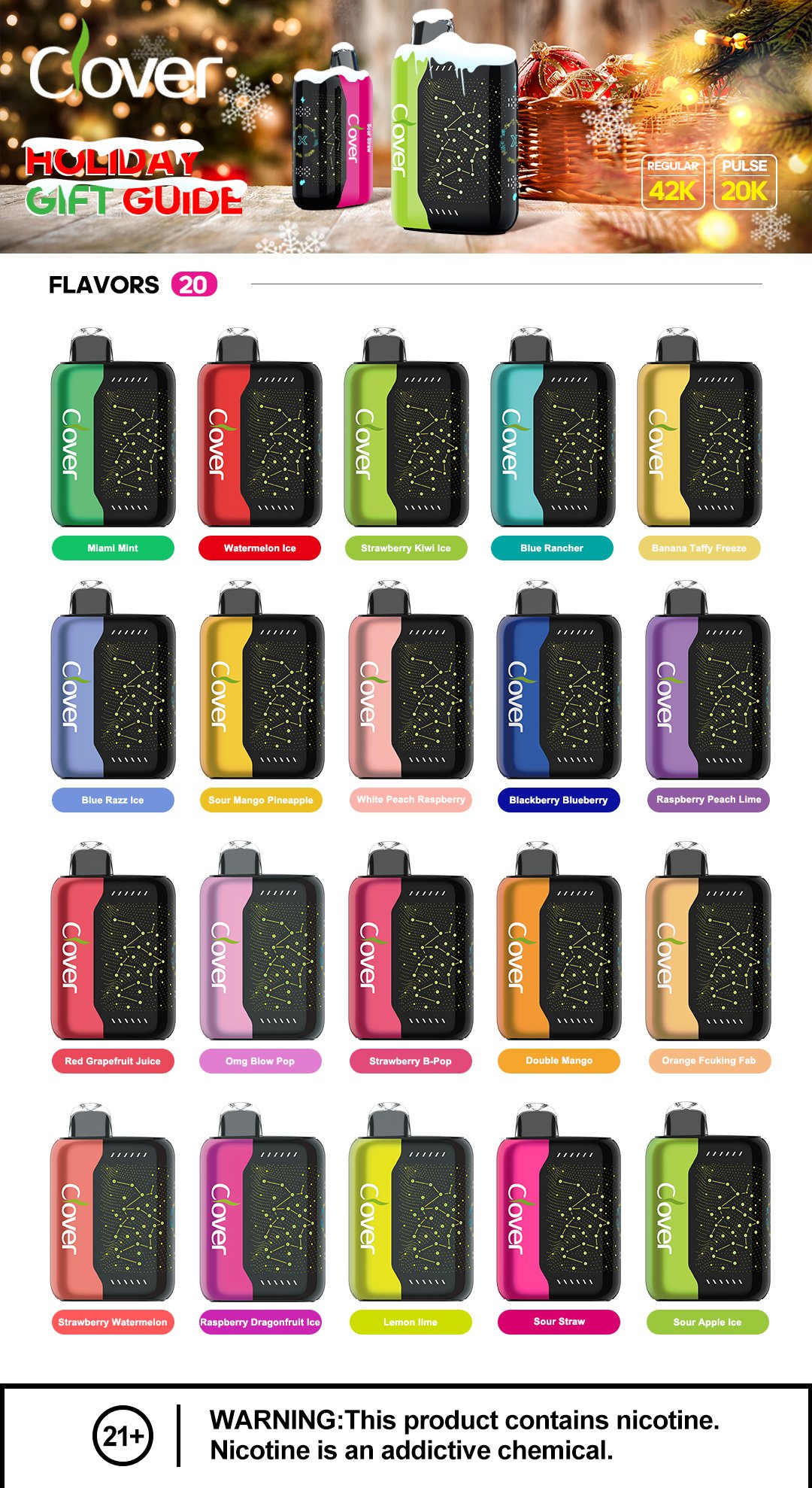 Holiday Sale Clover Vape