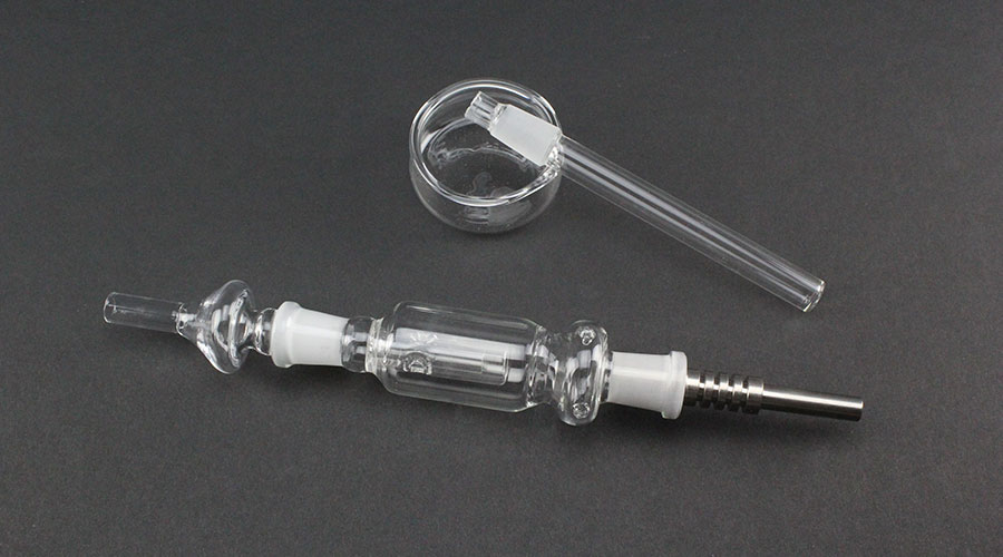 Dab Straw Parts Disassembled