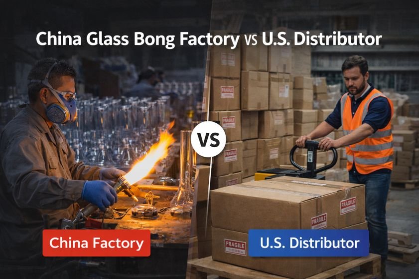 China Glass Bong Factory vs U.S. Distributor – Wholesale Comparison