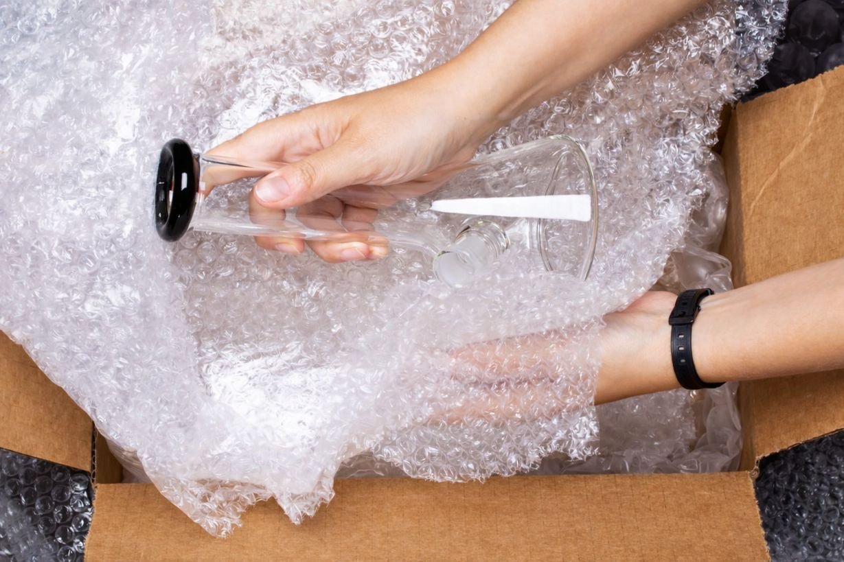 Foam Insert Bong Packaging