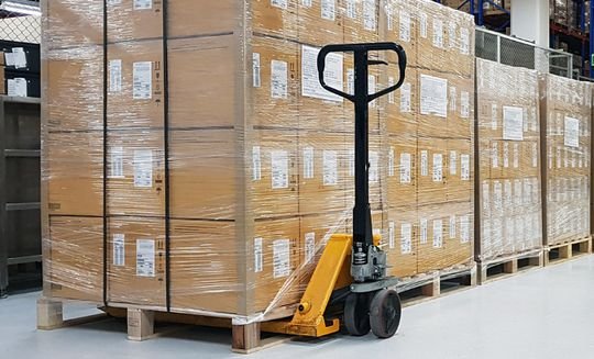 Bulk Bong Pallet Packaging