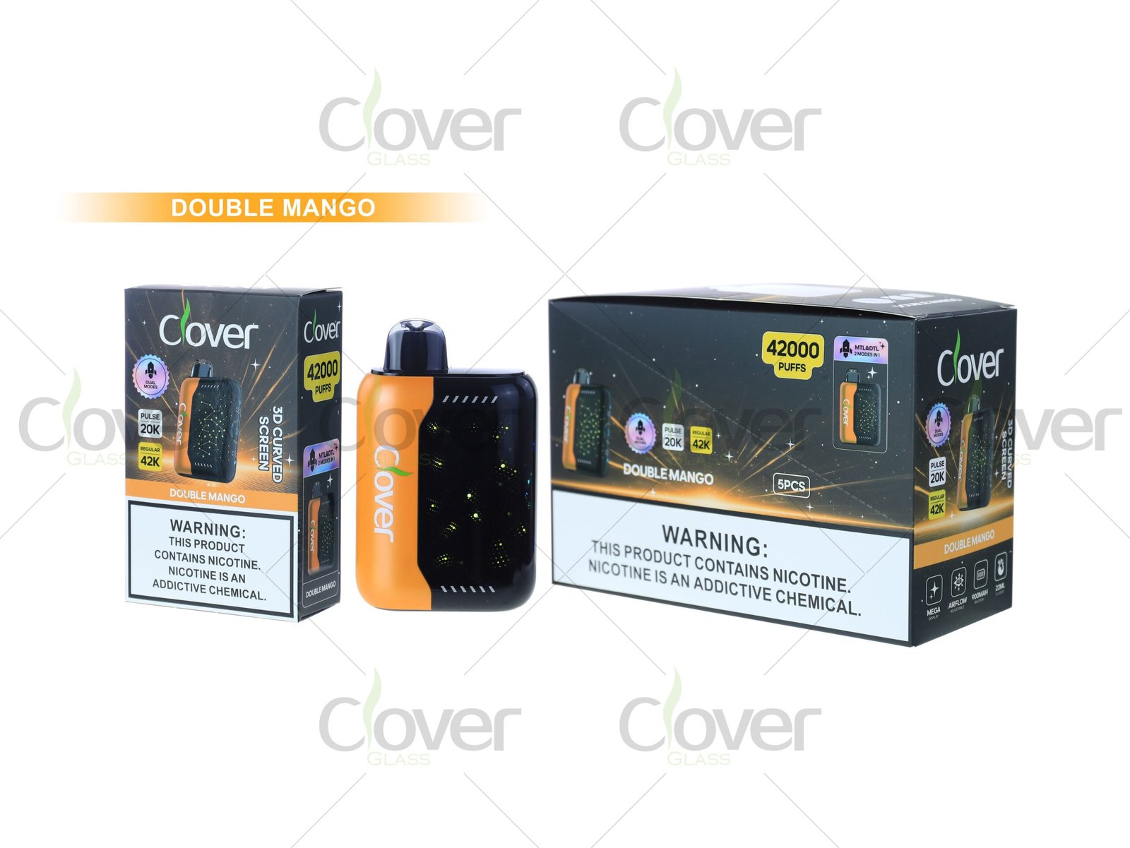 Clover Vape Double Mango