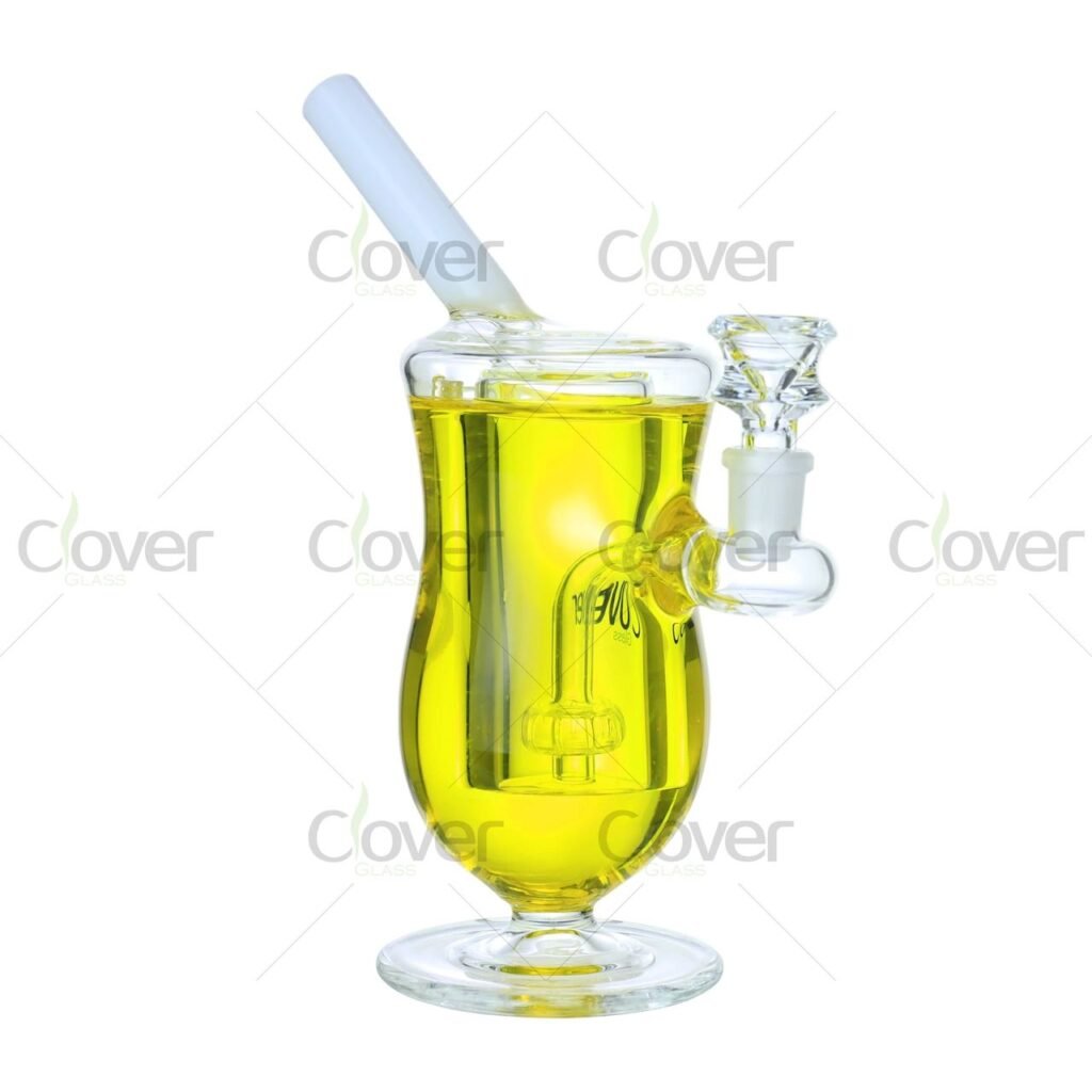 8.6" Slush Cup Style Glycerin Water Pipe – Freezable Design with 5mm Thick Glass | 14mm Joint