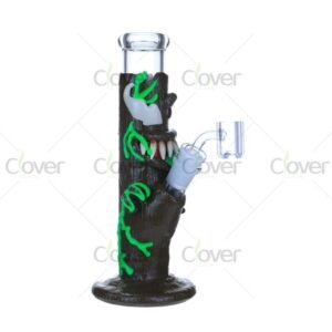 Glow in the Dark Tree Monster Glass Bong – Scary Novelty Dab Rig BK-5011