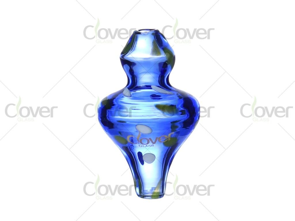 Colorful Spotted Glass Carb Cap – Premium Display Pack (12PCS)