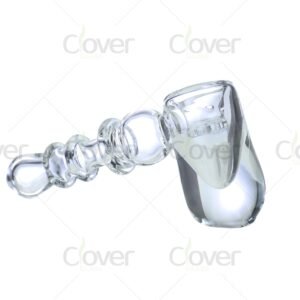 Glass hand pipe