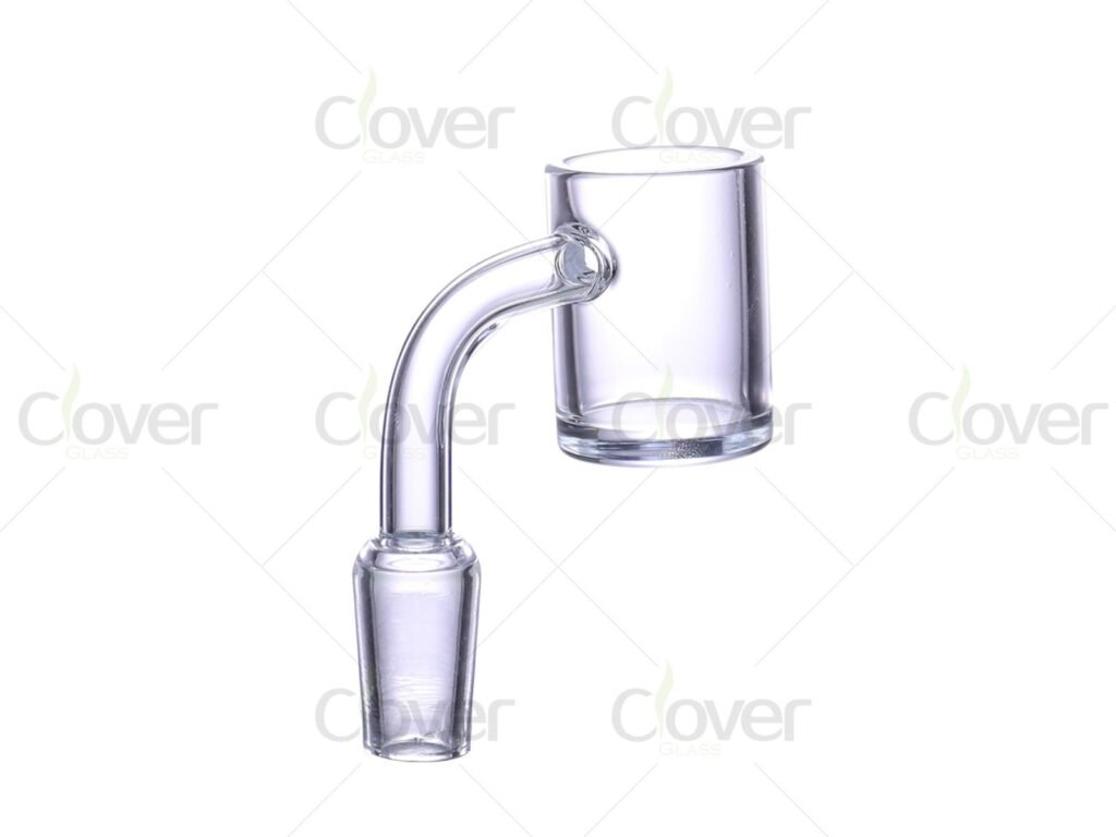 25mm Quartz Banger with Flat Top Bucket | 10mm 14mm 18mm Quartz Dab Banger Wholesale 12PCS Display