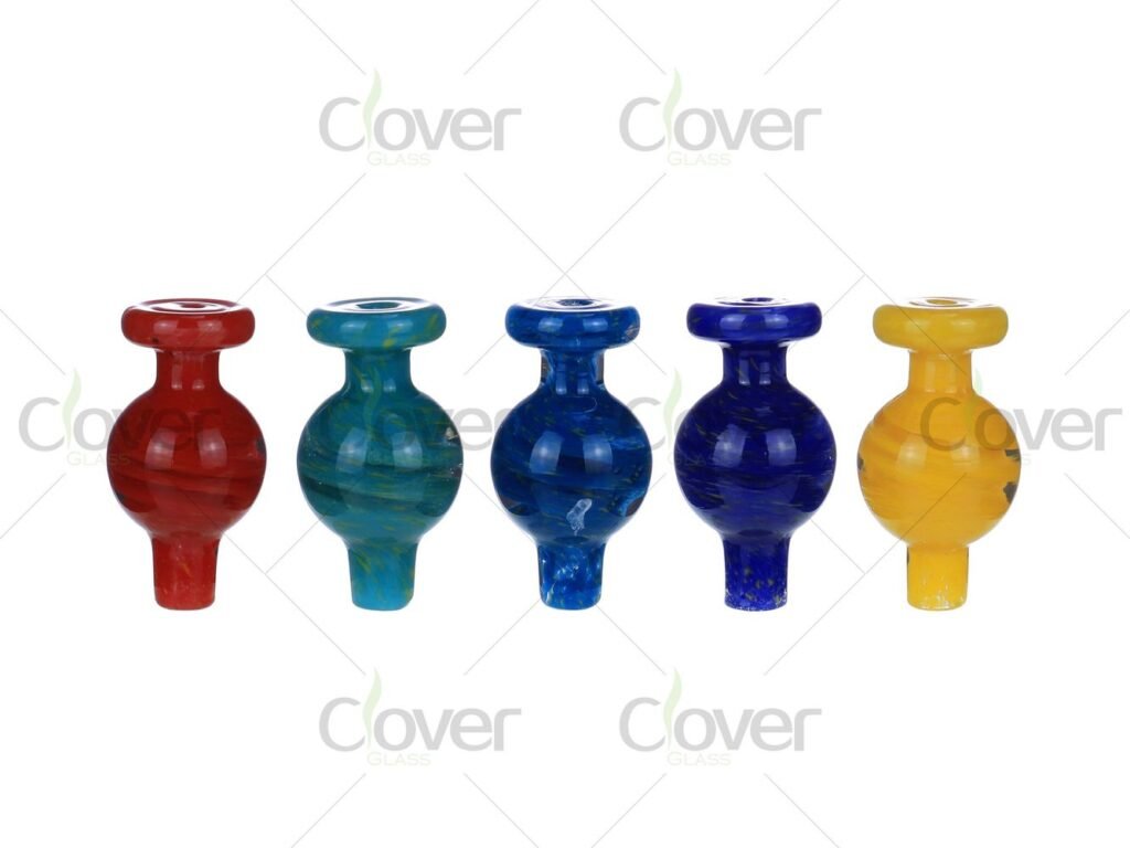 Solid Color Glass Carb Cap – Premium Display Pack