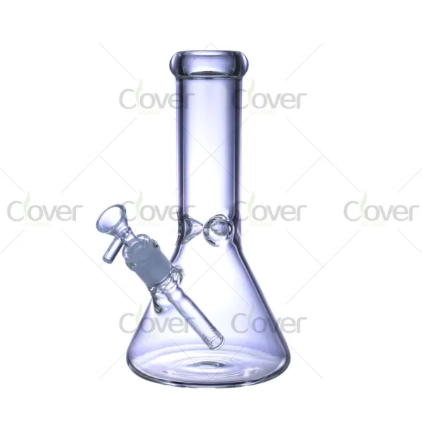 10“ clear beaker bong