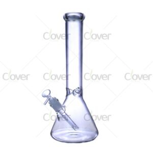 14" Beaker Base Water Pipe | 5mm Glass | Clover Glass