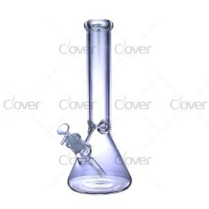 14" Beaker Base Water Pipe | 7mm Thick Glass | Clover Glass