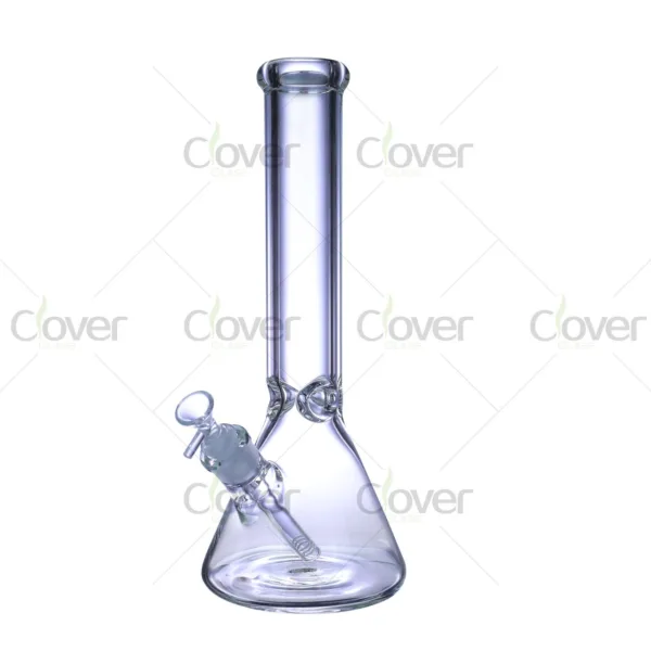14" clear beaker bong