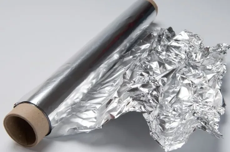unstable aluminum foil bowl airflow problem close-up