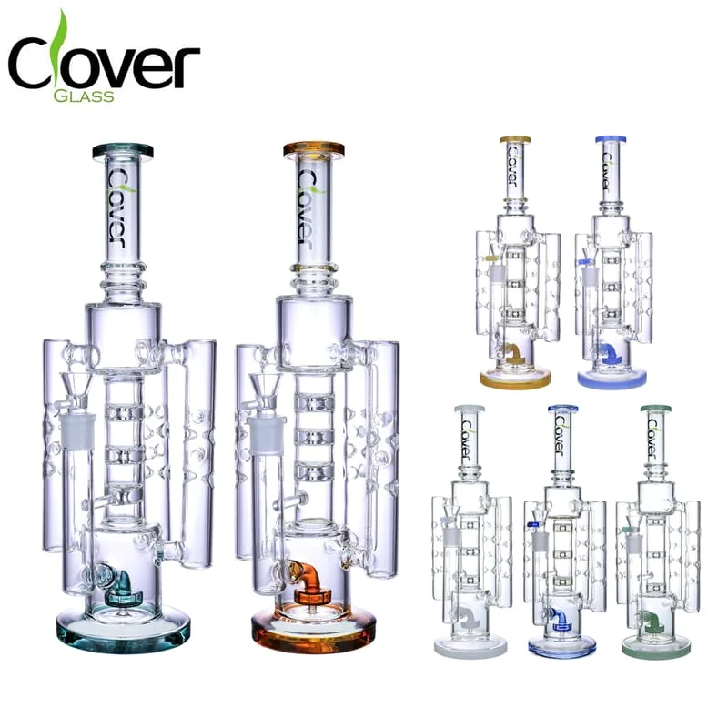 multi chamber percolator bong complex filtration design