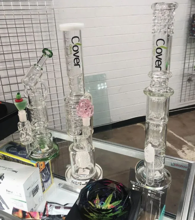 different bong sizes small medium large comparison glass