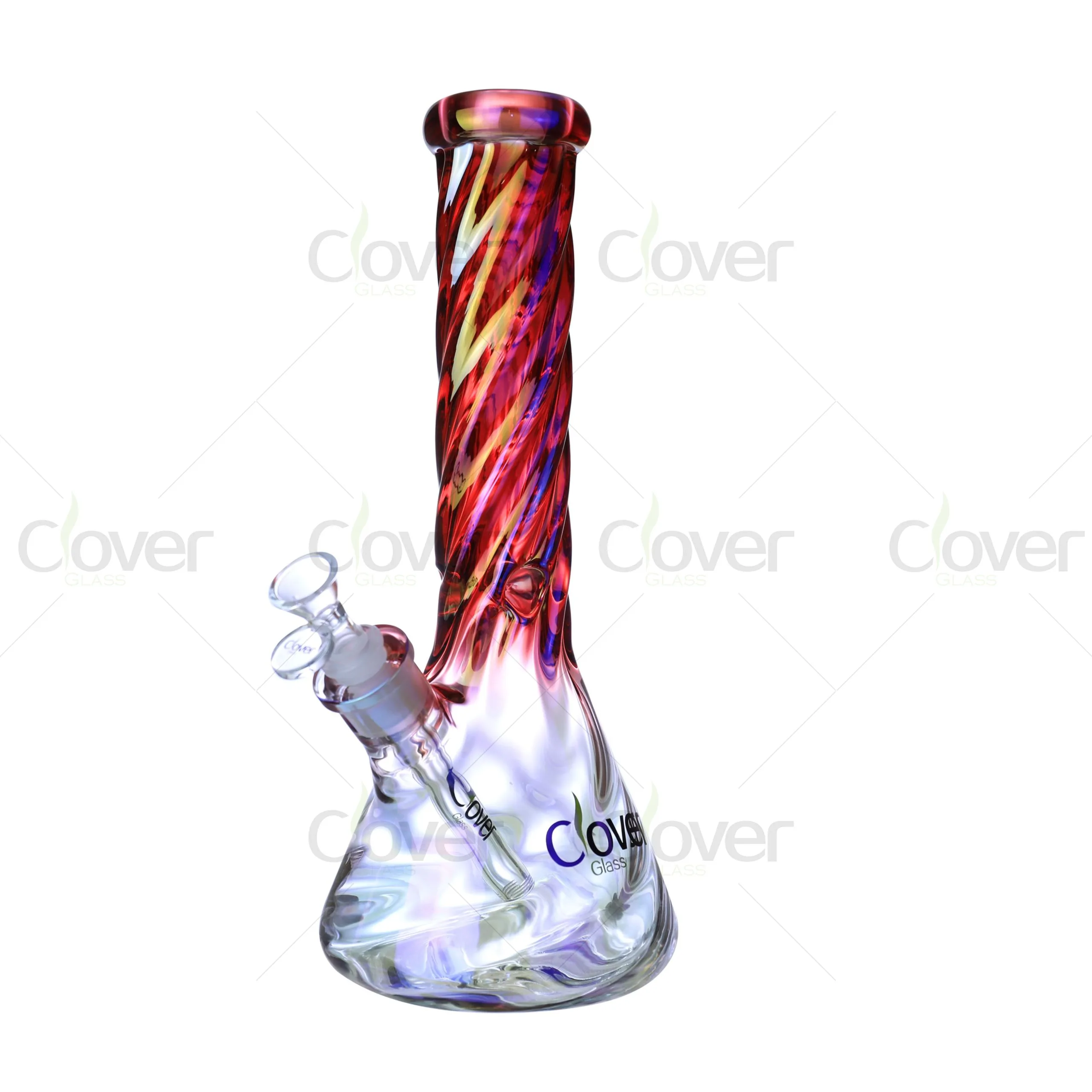 wholesale twisted bongs – screw-shaped glass water pipes for smoke shops
