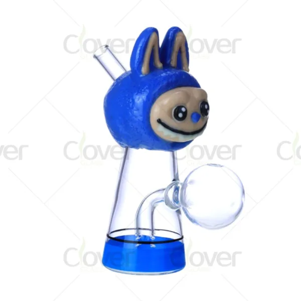 Glow‑In‑The‑Dark 3D Character Oil Burner 110mm 4.3inch | Clover Glass