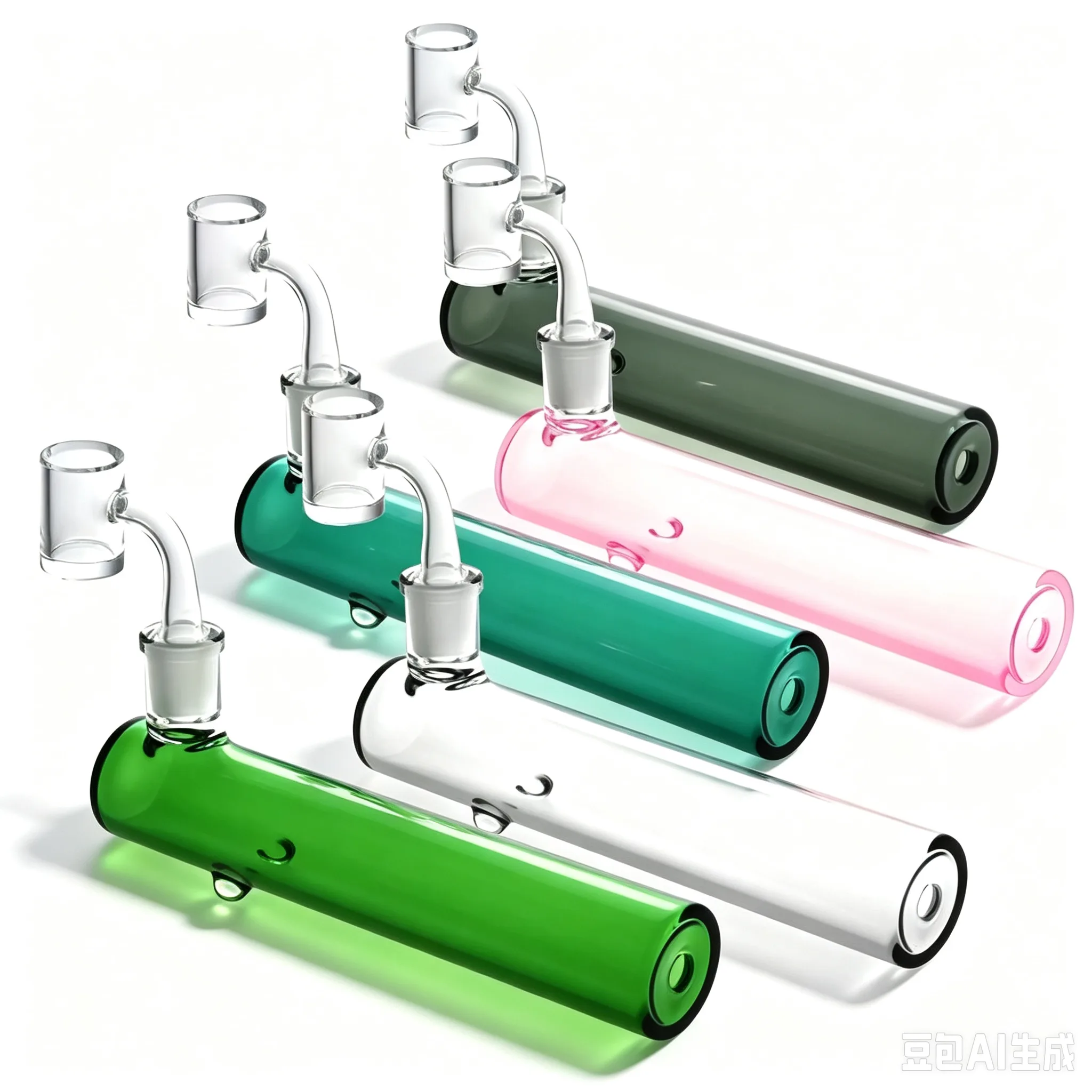 Wholesale colored glass steamroller pipe