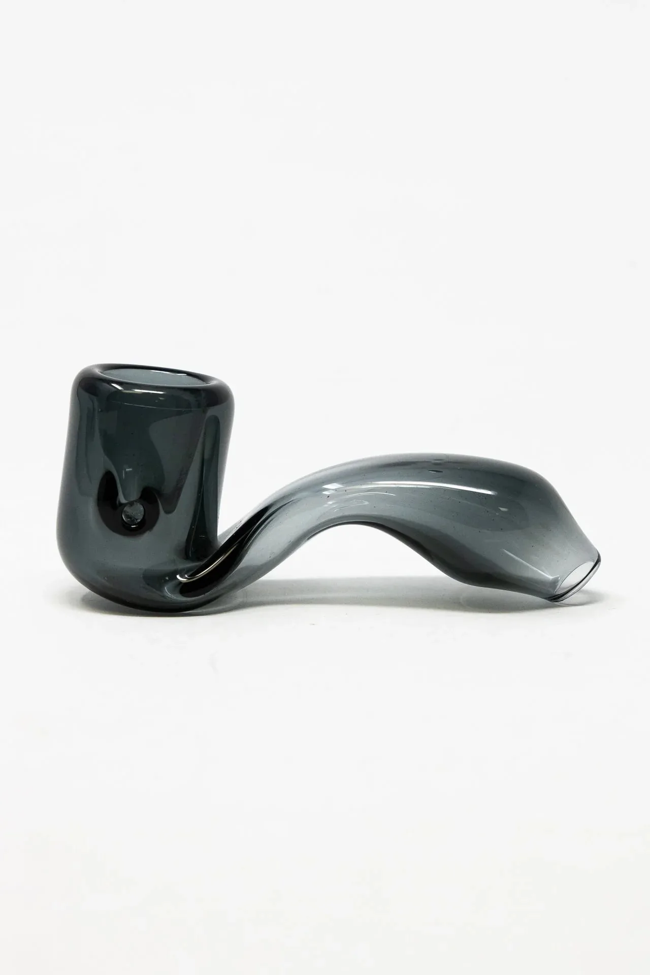 Wholesale colored glass sherlock pipe with decorative accents
