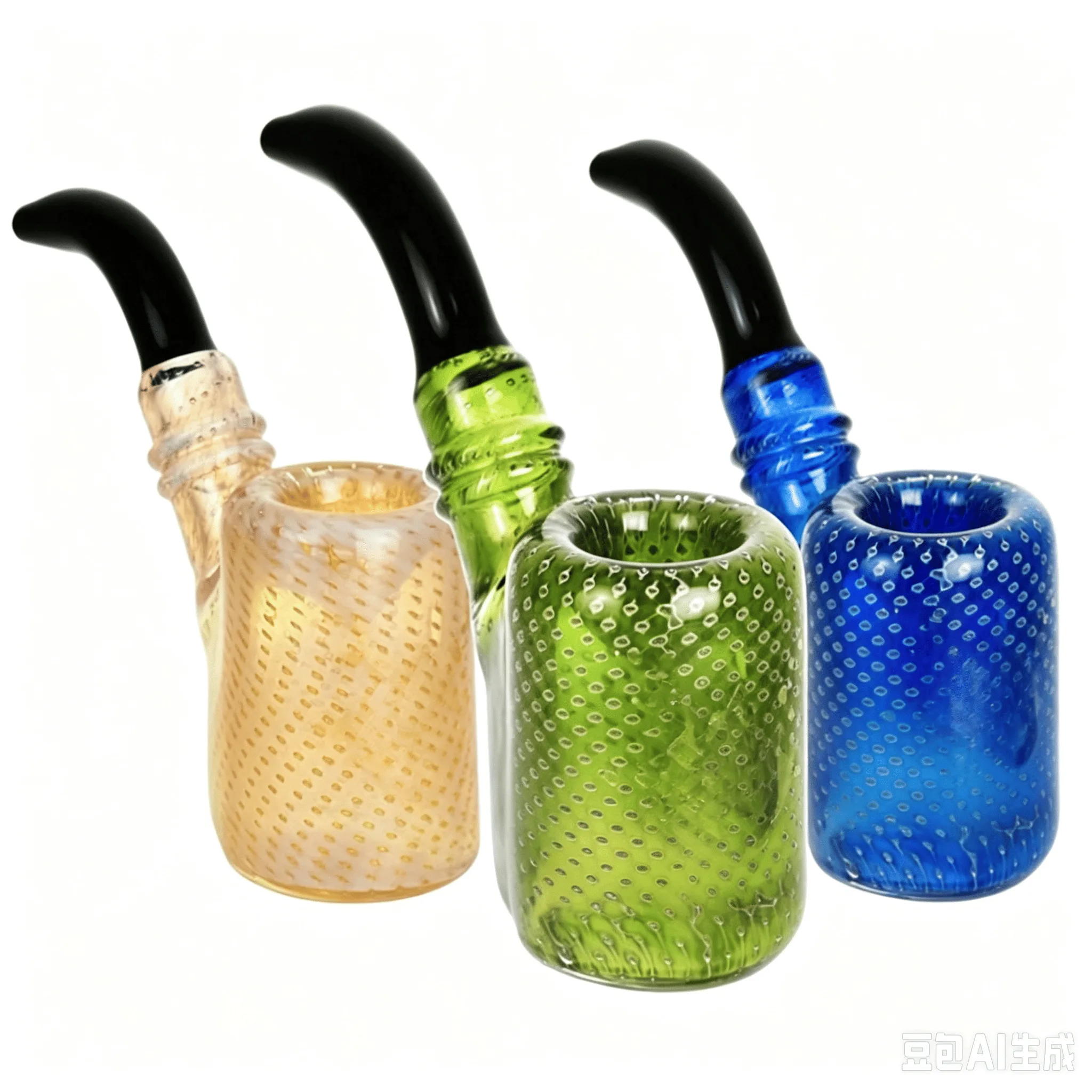 wholesale glass sherlock pipes – classic curved design for smoke shops