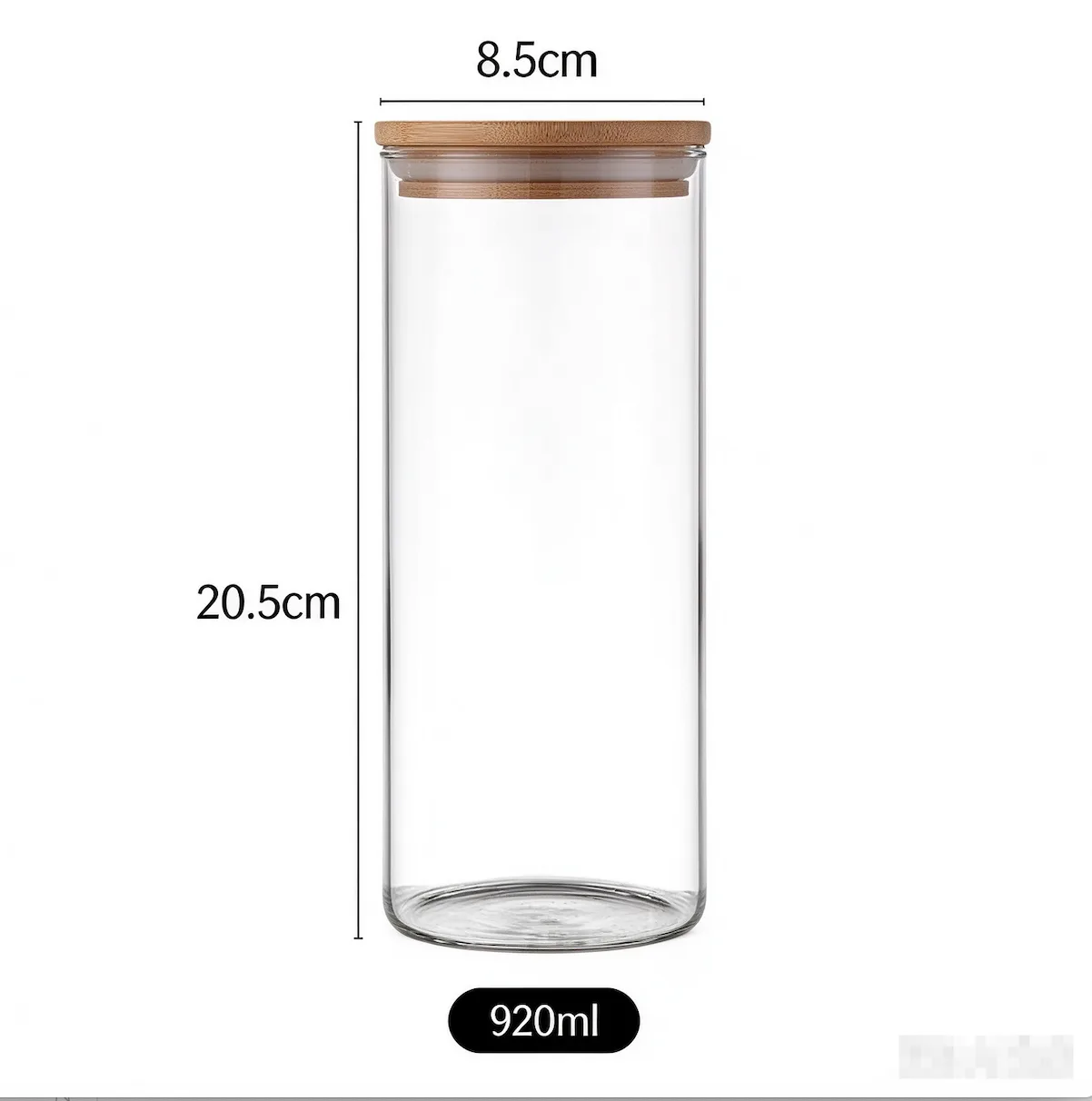 Wholesale airtight glass jars