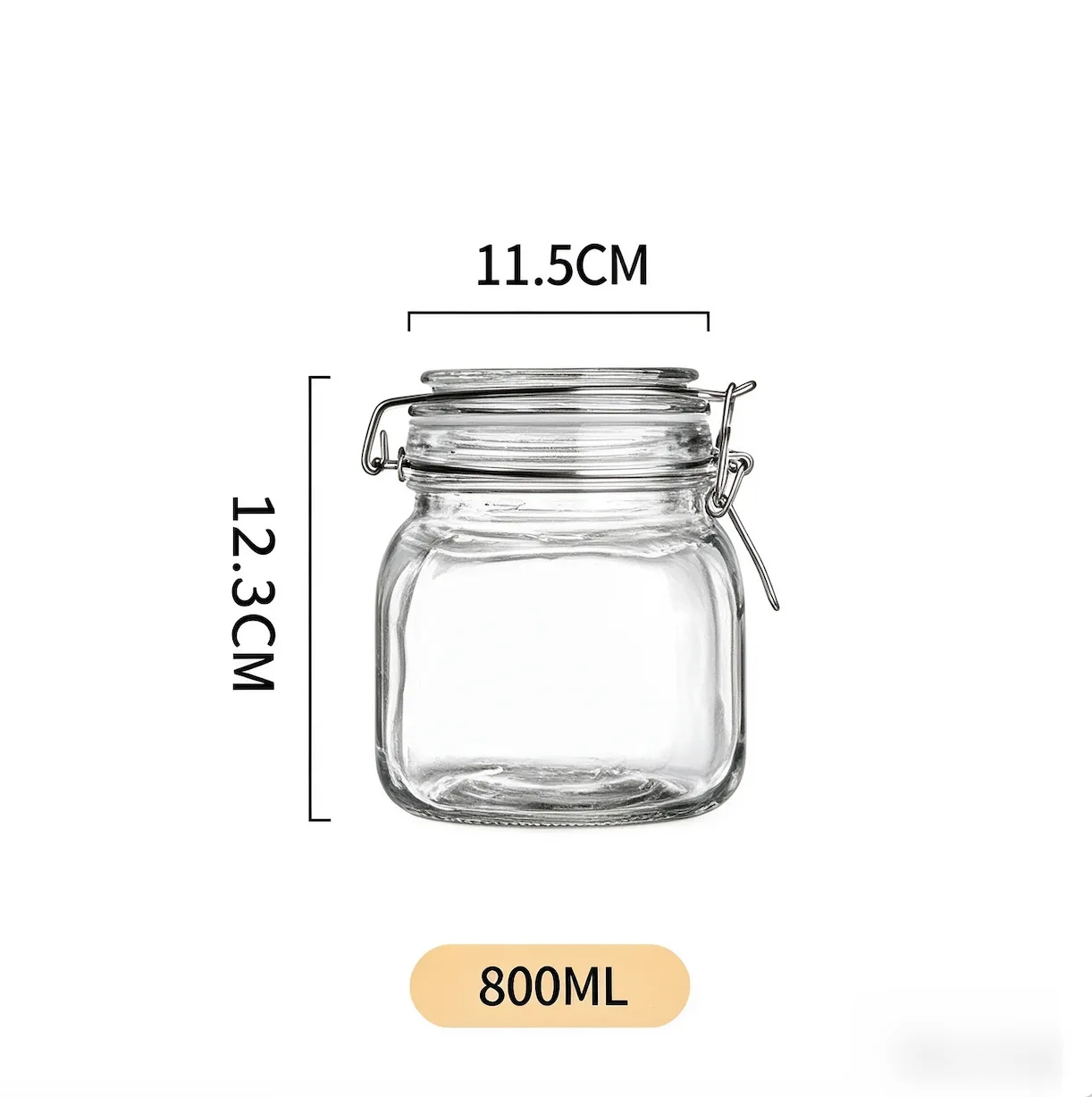 Wholesale small glass jars with lids