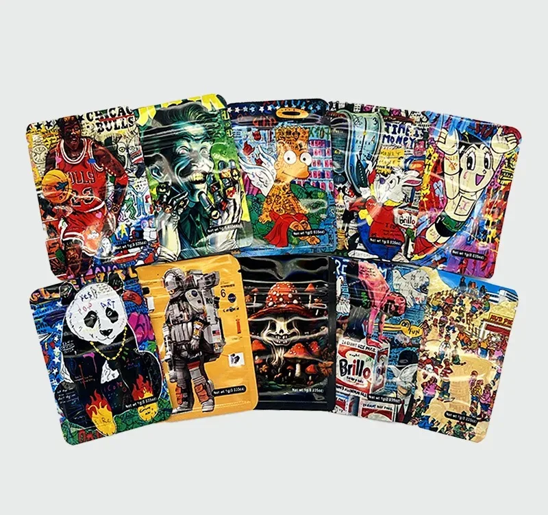 Wholesale custom printed mylar bags